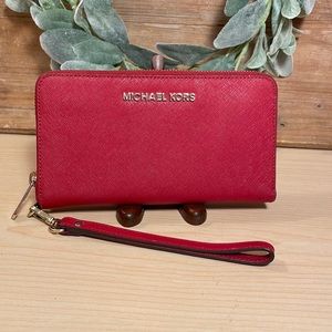 Michael Kors Red Wallet